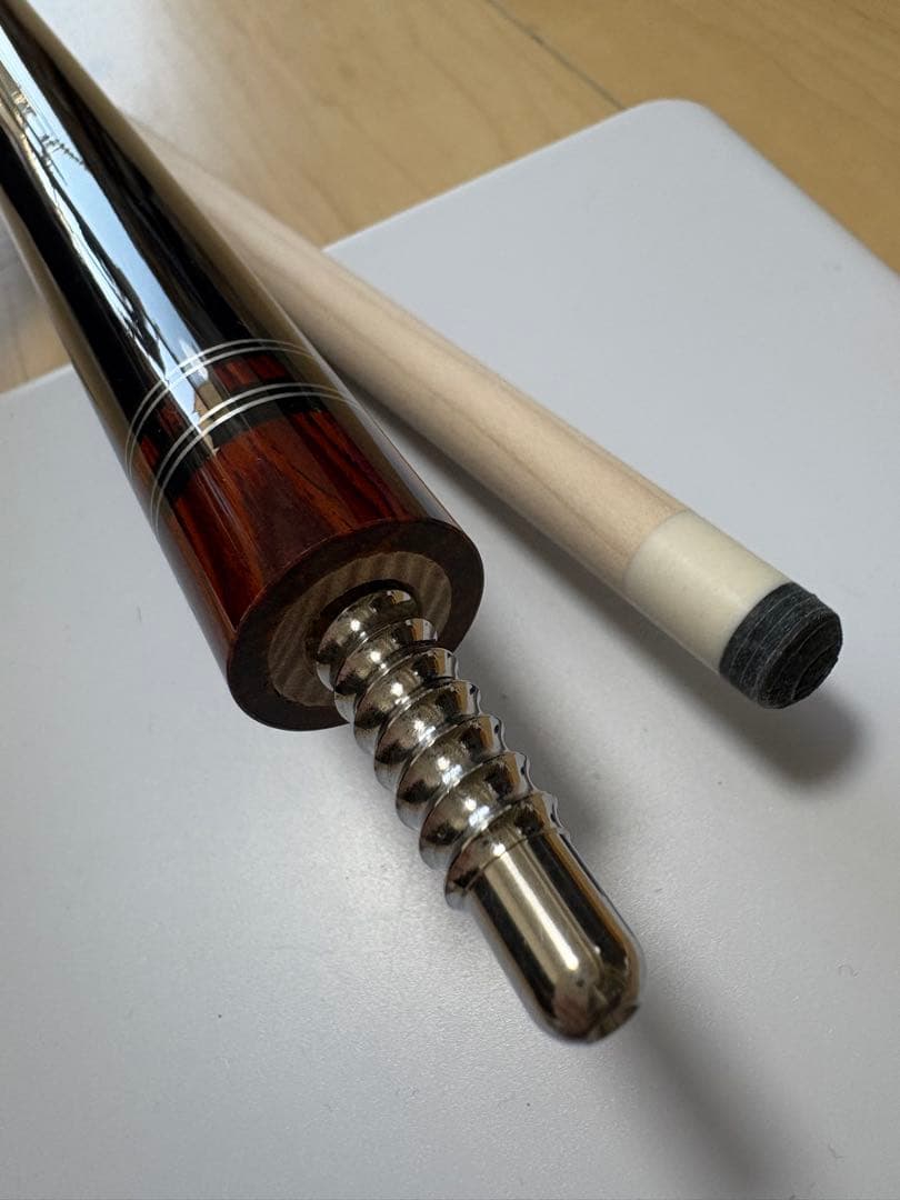 【新品】品質ハンドメイド 3Aメイプル × ココボロ ×本革グリップ12.4mm