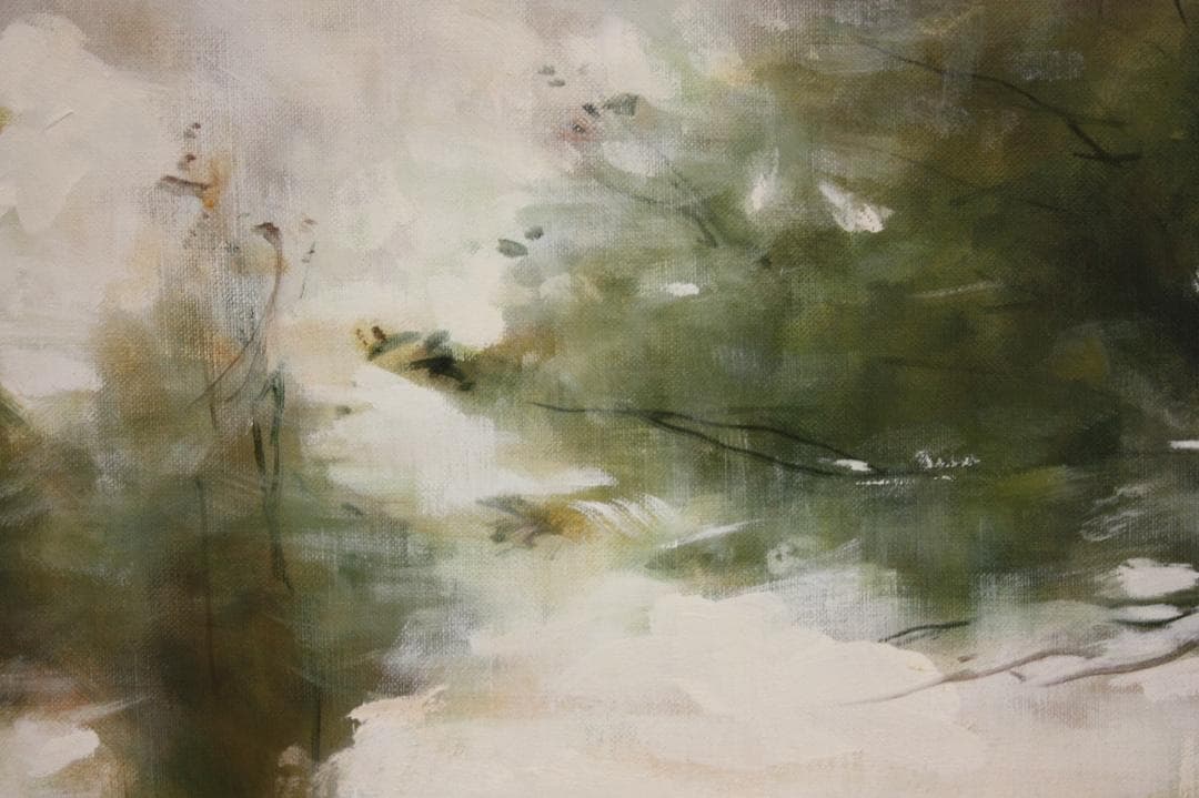 油彩　コロー　模写　Hiro art