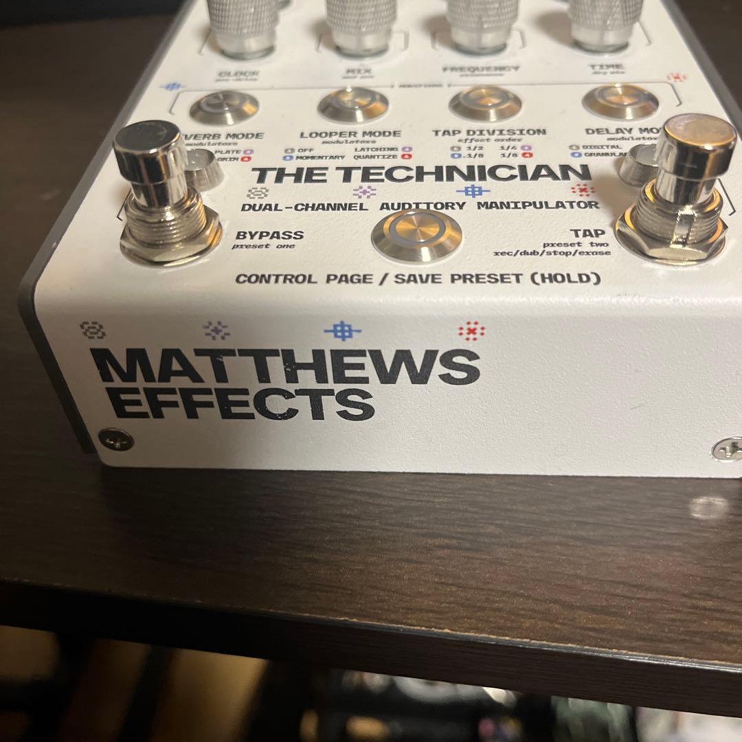 最終値下げ MATTHEWS EFFECTS THE TECHNICIAN