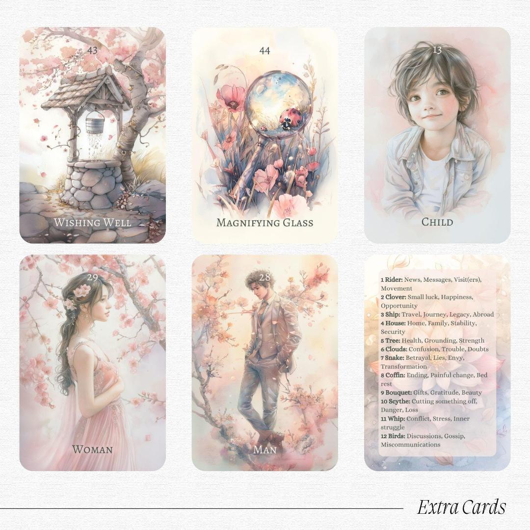 再入荷なし【正規品ルノルマンカード】甘くて優しいアートワーク✨ドゥルセカラー