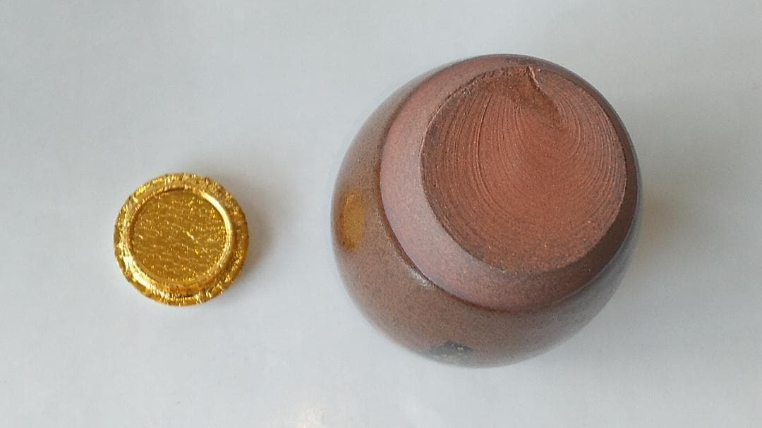 笹田仁史 作 肩衝茶入 仕覆 花莵金襴 茶道具 共箱 京焼 茶入 新品 未使用品