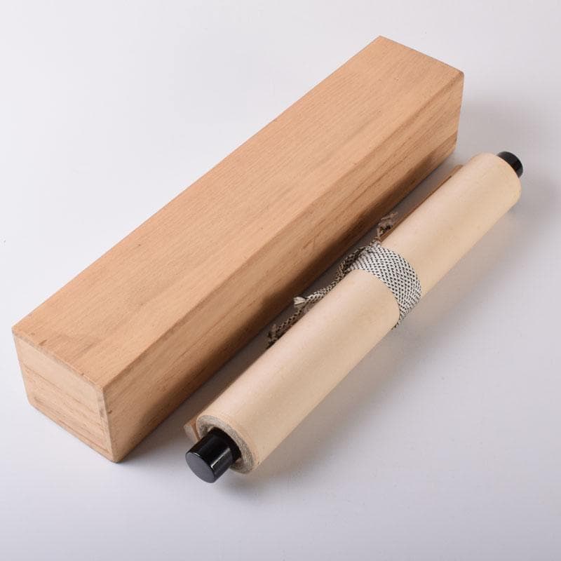 掛軸　紫野　孤篷庵　小堀卓厳筆　一行書　「松無古今色」　共箱　C　7520A