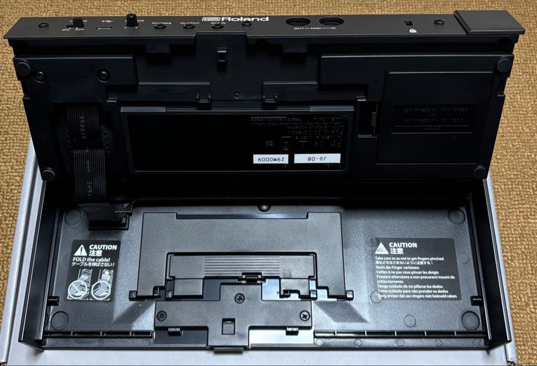 完全動作美品 追加音色あり Roland JD-08 + K-25M