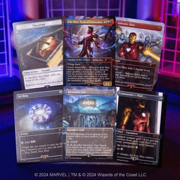 MTG IRON MAN Secret Lair x MARVEL ノンFOIL