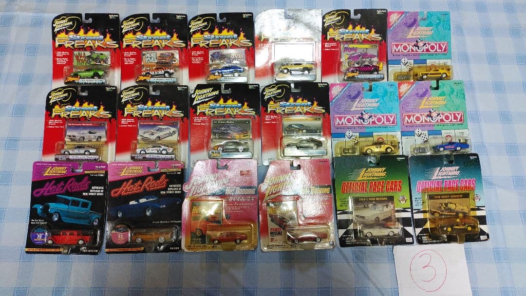 ③ JOHNNY LIGHTNING ジョニーライトニング ミニカー　まとめ