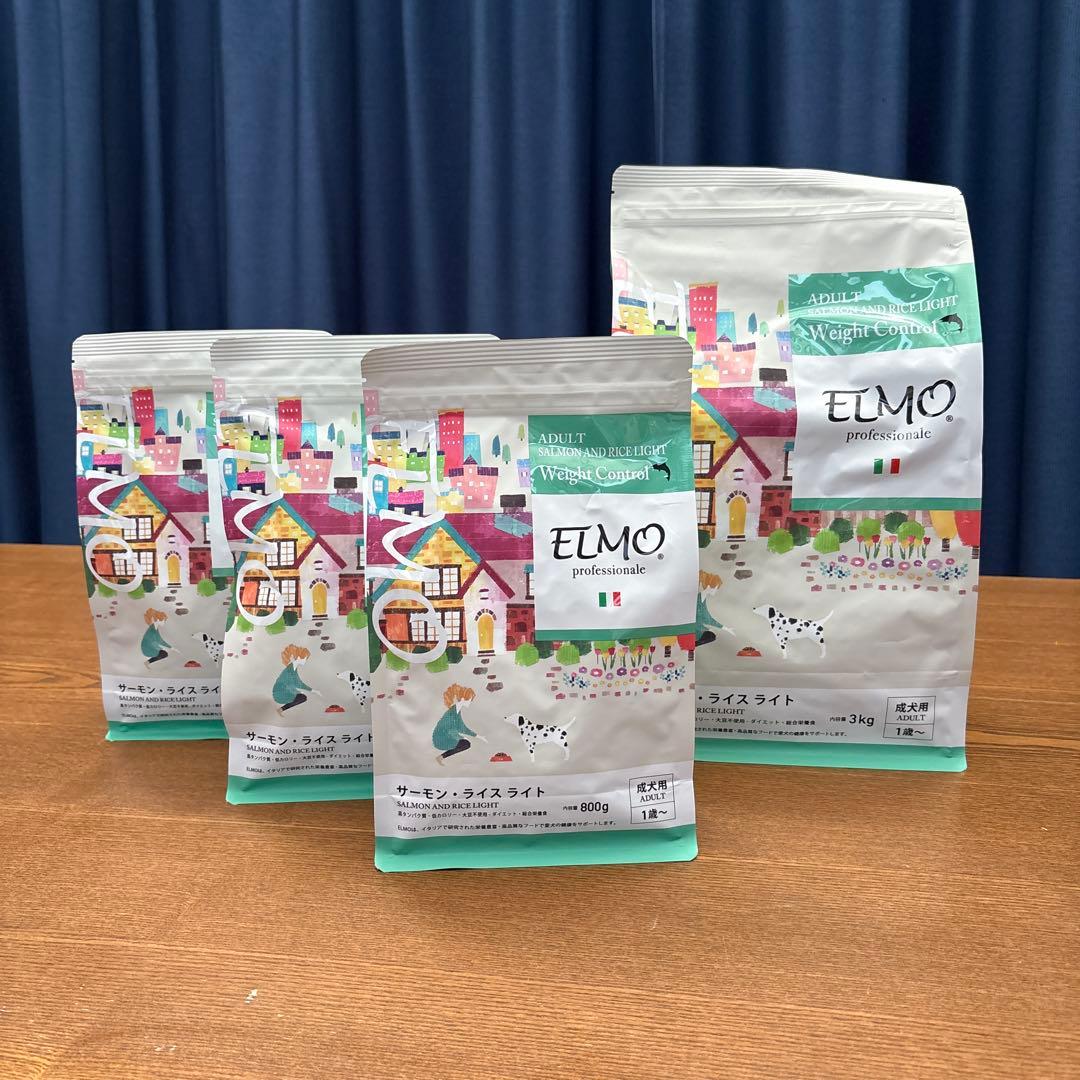 ELMO ドライフード サーモン 体重管理用