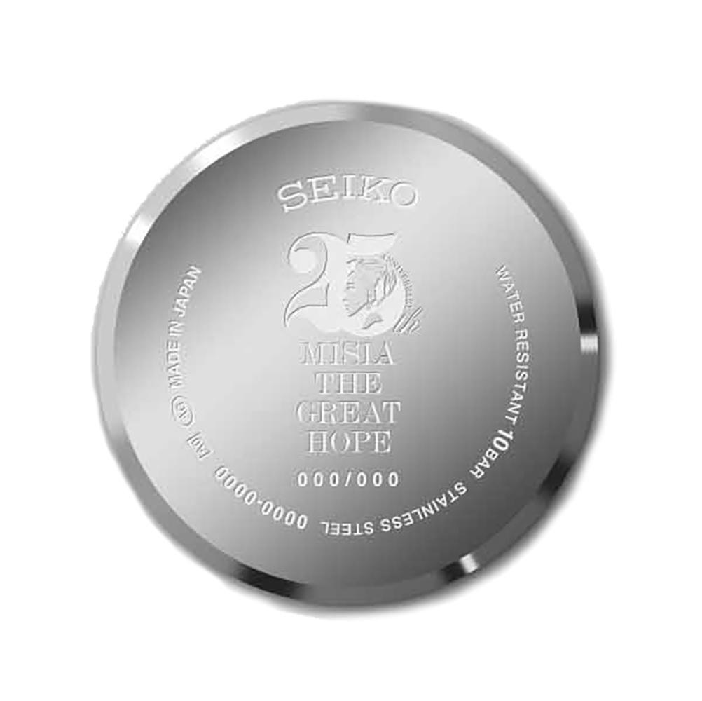 MISIAデビュー25周年× SEIKOコラボレーション300限定モデルキャメル