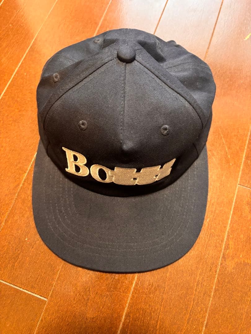 Bottt ネイビー 刺繍ロゴキャップ　BOTT × TTT MSW コラボ