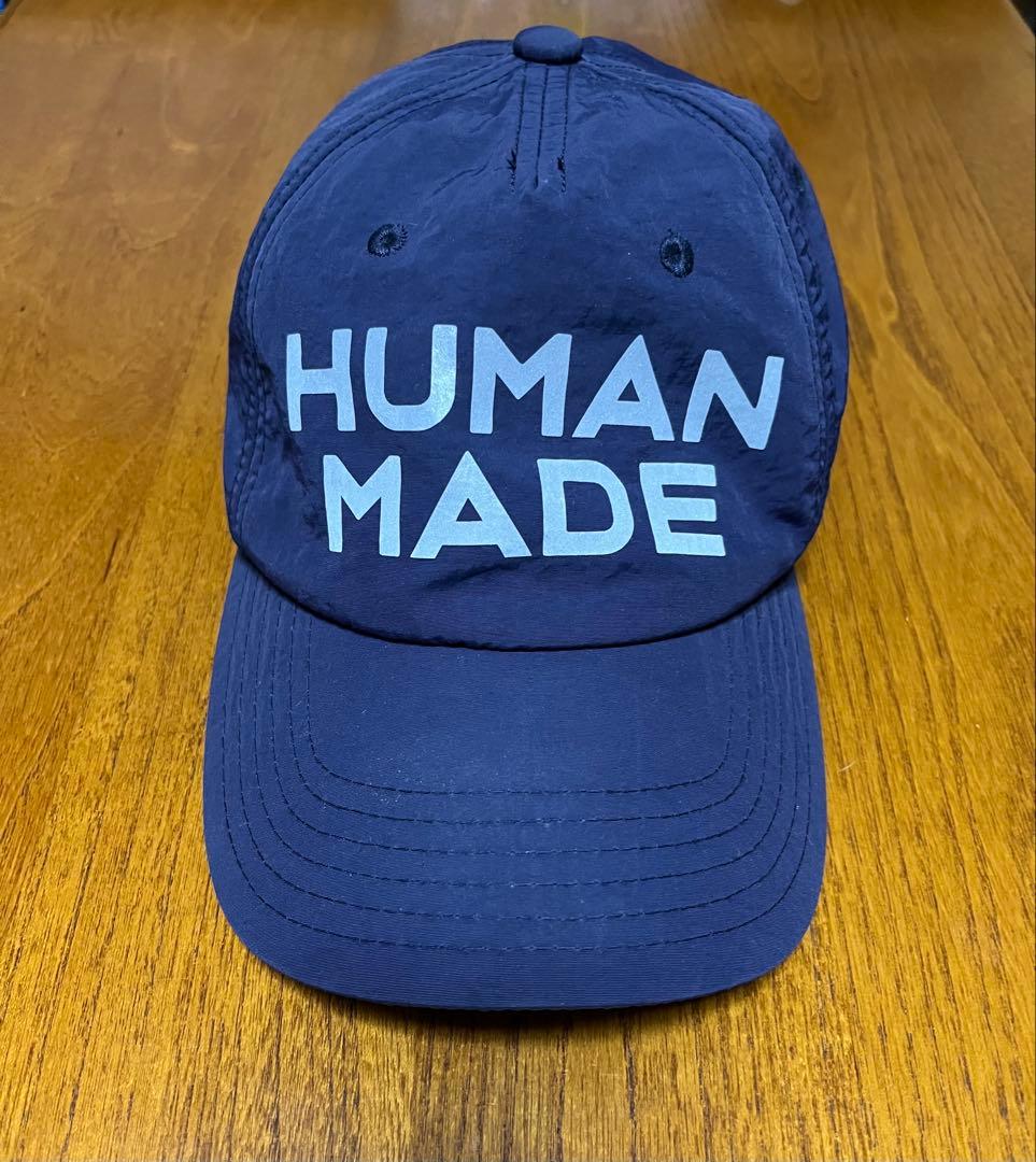 帽子 HUMAN MADE 5Panel Nylon Cap \"Navy\"