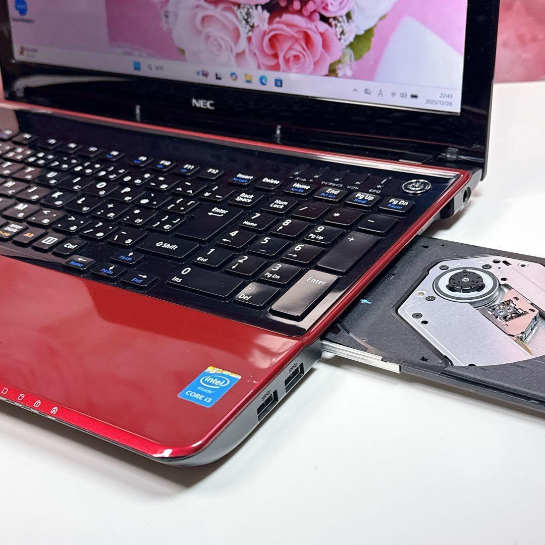 新品爆速SSD✨windows11 ノートパソコン✨オフィス ブルーレイ 高性能