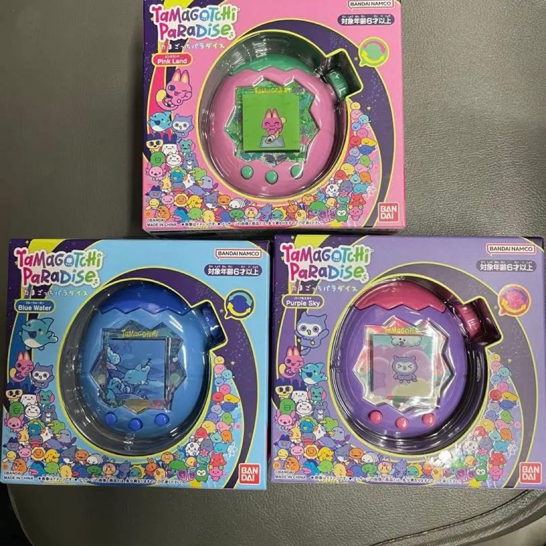 Tamagotchi Paradise 3色セット