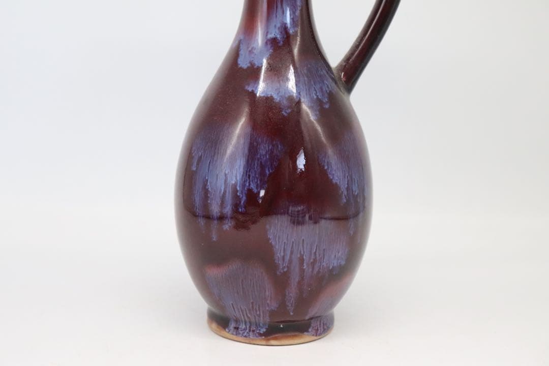 中国　窯変紅釉　水注　送料込み1020