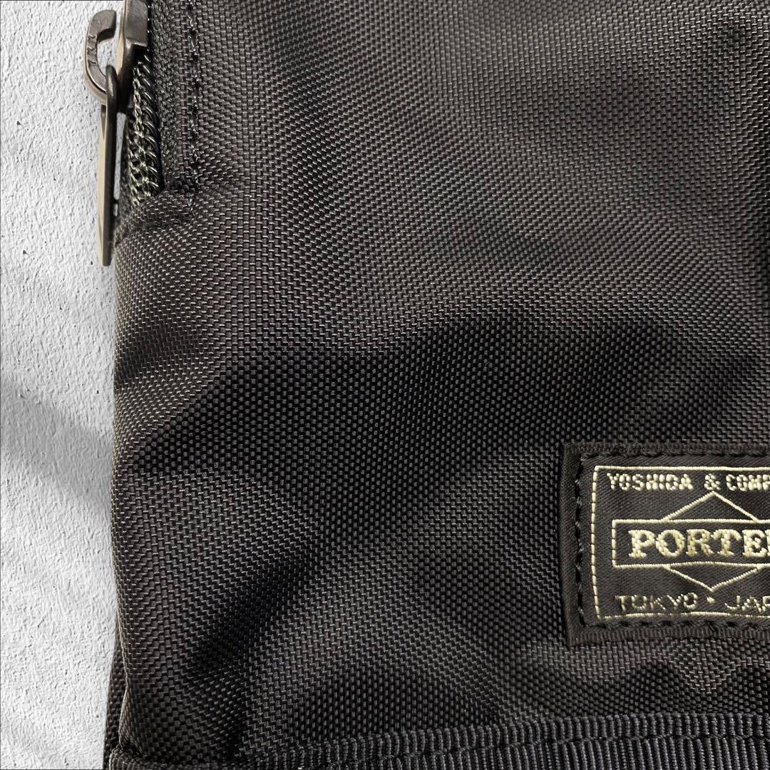 ポーチのみ PORTER ショルダーポーチ ブラック フラッシュ ポーチ 黒