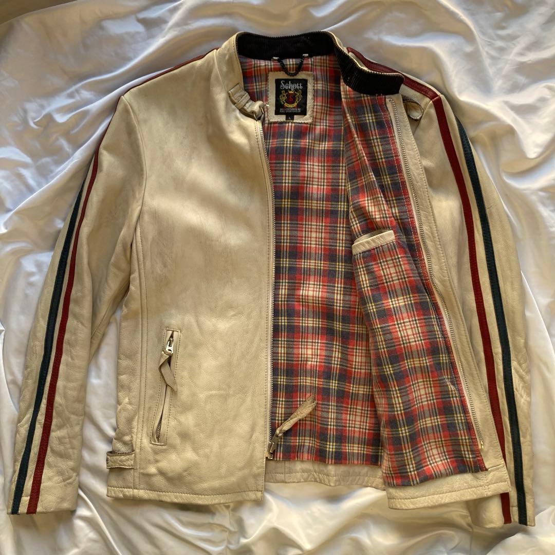 schott クラシックレーサー ライダース ジャケット