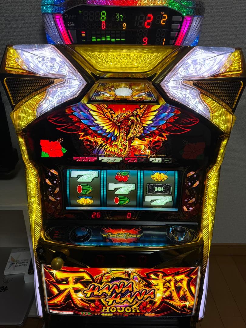 ハナハナ鳳凰天翔　データランプ付き