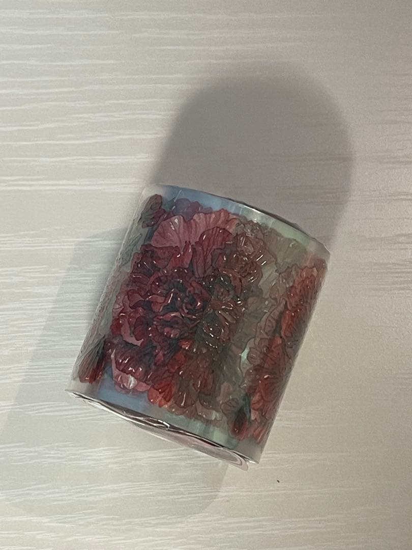 海外PETマステ 赤バラ5本