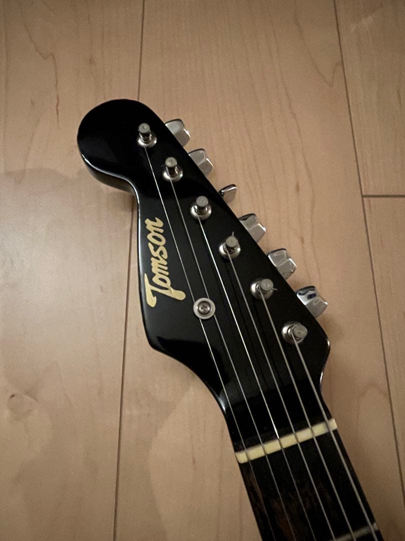 Tomson トムソン　レフティー　ストラト　ブラック