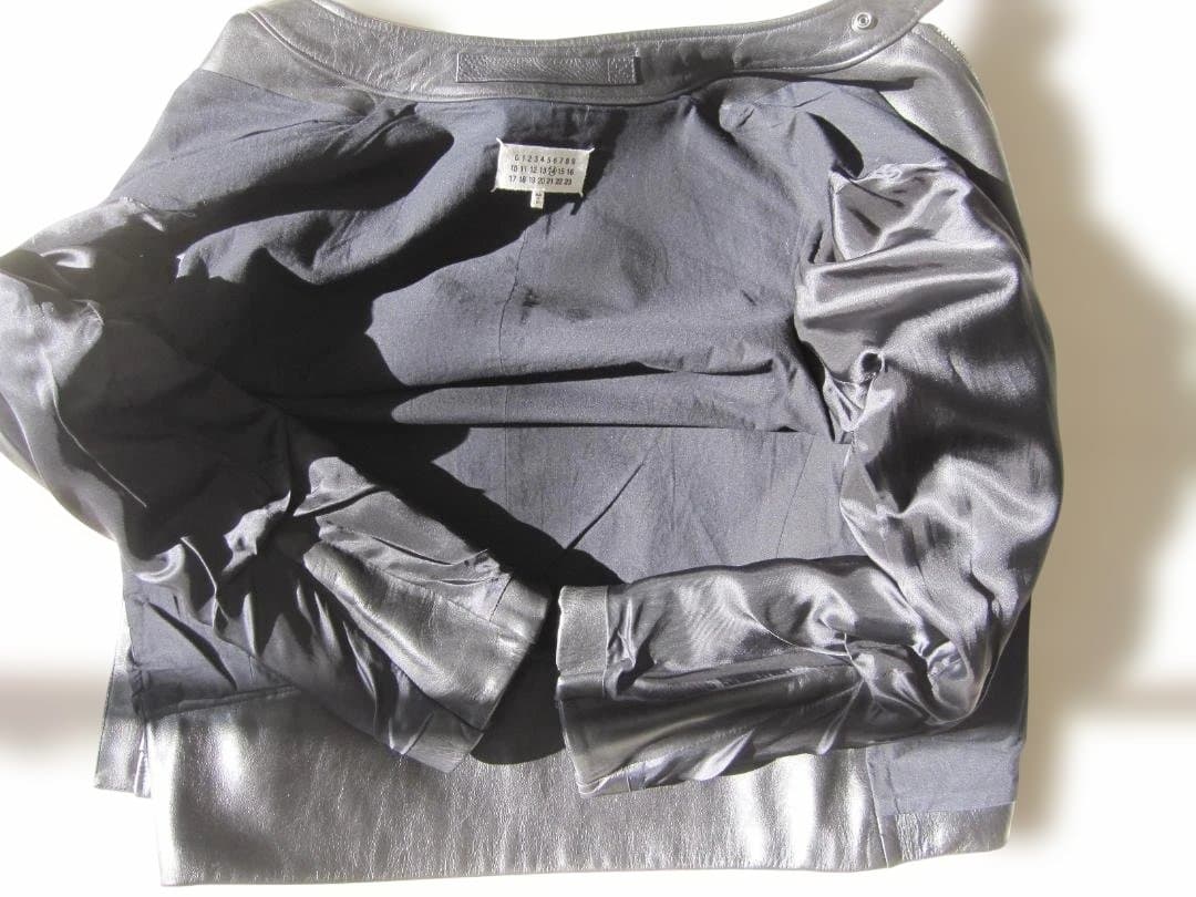 box.E 　Maison Margiela 5zip ハの字ライダース