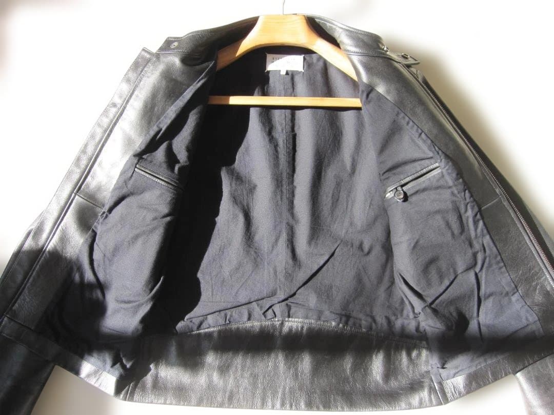 box.E 　Maison Margiela 5zip ハの字ライダース