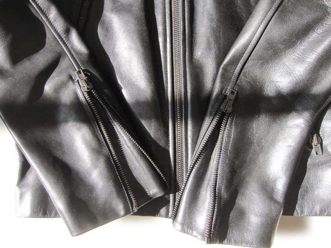 box.E 　Maison Margiela 5zip ハの字ライダース