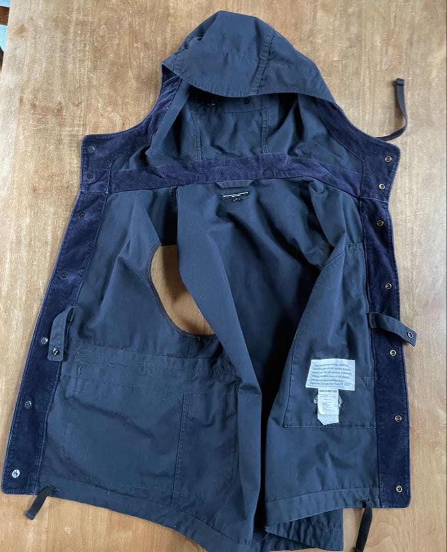 エンジニアードガーメンツ　フィールドベスト　Sサイズ