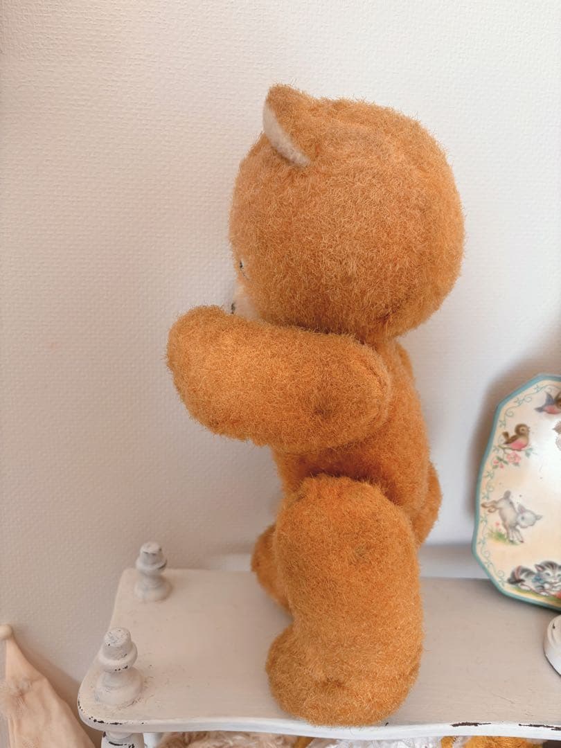 ポンチ目　DDRベア ベルリンベア　アンティークベア　アンティークテディベア