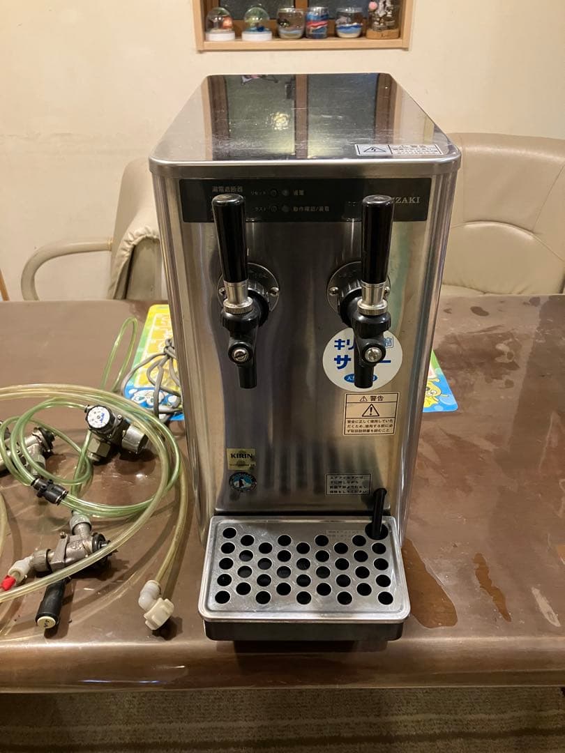 ホシザキ　ビールサーバー　ステンレス製 2タップ