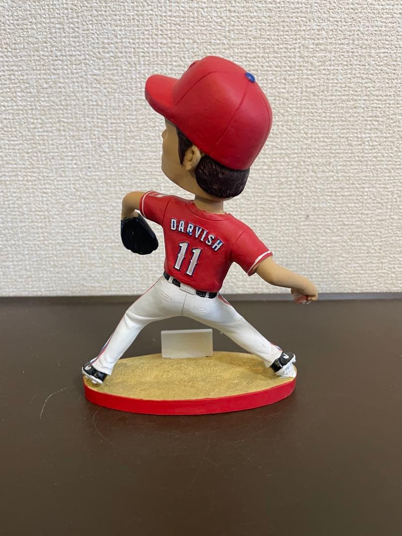 ダルビッシュ　レンジャース　2014 奪三振王達成記念球場配布ボブルヘッド