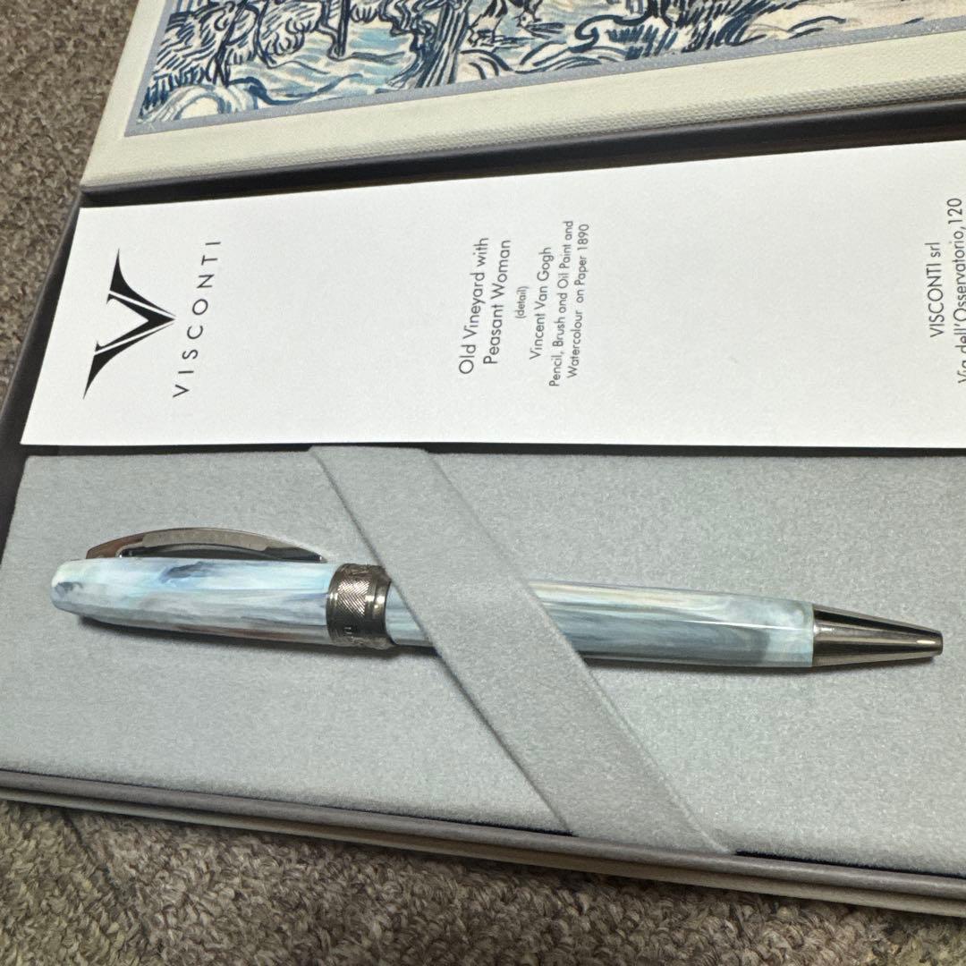 VISCONTI ボールペン　ヴァン ゴッホ 農婦のいる古い葡萄畑