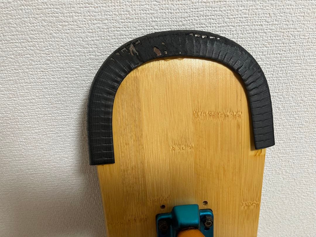 【チェカ】バンブーデッキ　スケートボード　ロンスケ　スケボー