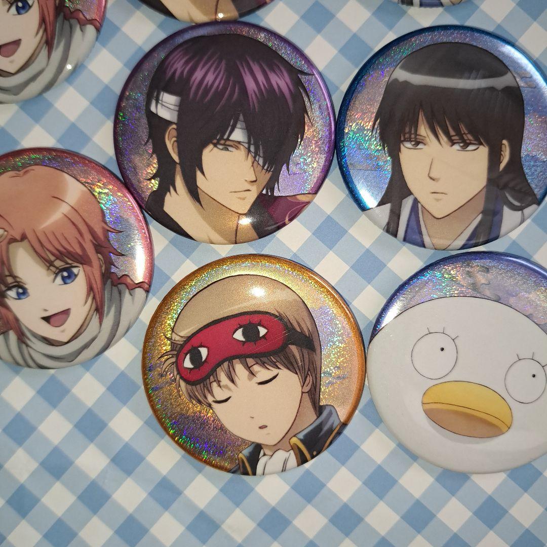 値下げ、バラ売りOK！銀魂ラメ缶バッジコレクション　ドン・キホーテ