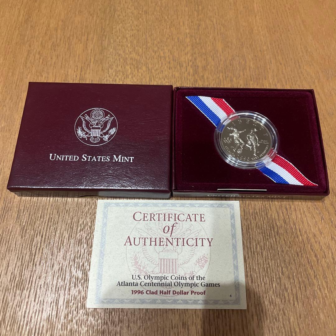 1996年代　限定記念メダル【1996年アトランタ五輪】オークション販売！極美品
