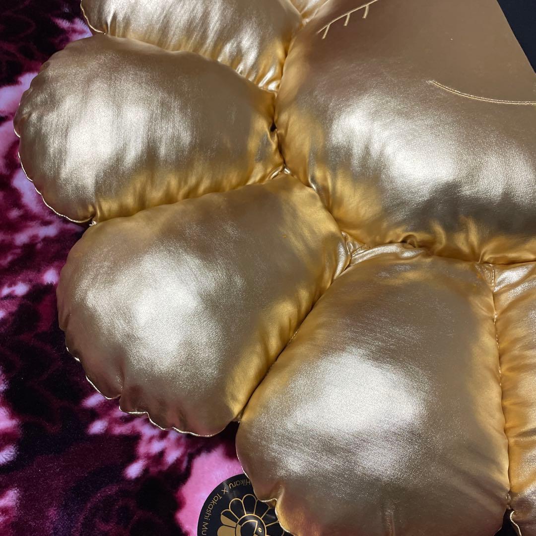 村上隆TM × ヒカルHIKARU フラワークッション 光沢 1m