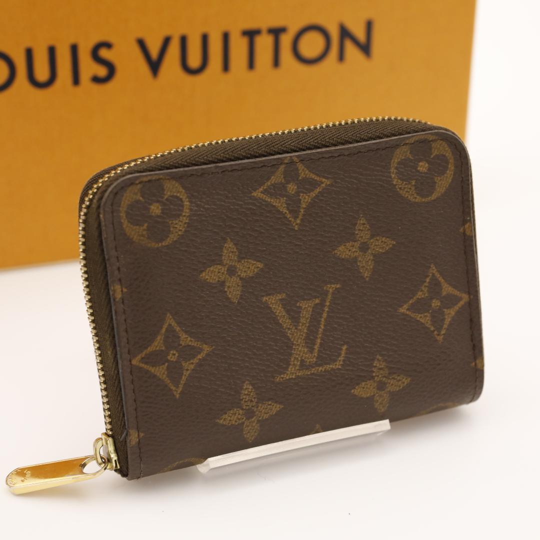 ヴィトン モノグラム ジッピーパース PVC ブラウン