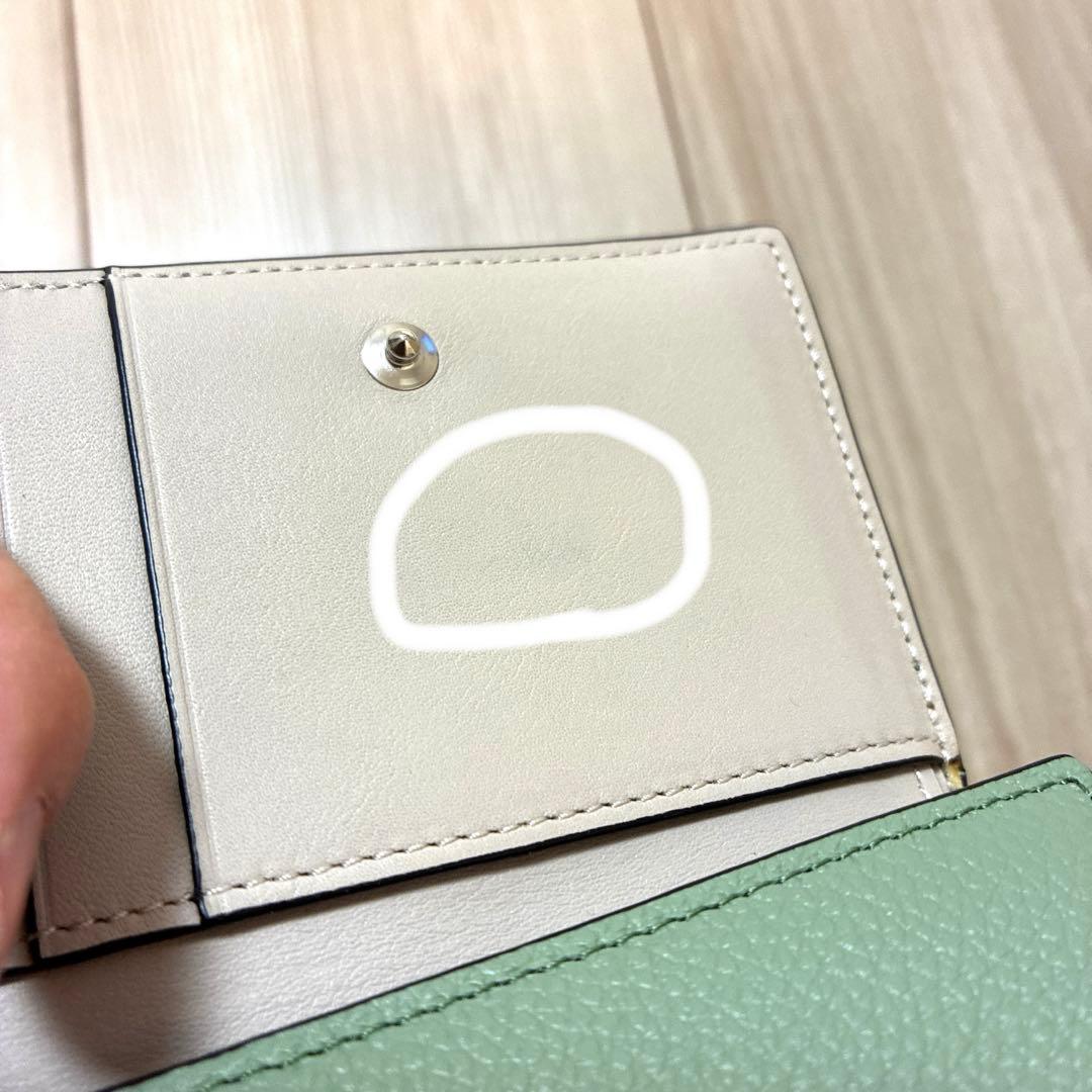 【新品】LOEWE 三折財布　トライフォード