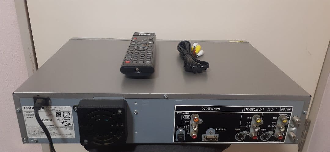 A26 東芝 D-VR5ビデオ一体型DVDレコーダーVHS～DVDにダビングに。