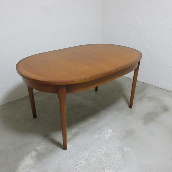 イギリス ビンテージ 家具 ダイニングテーブル エクステンション 英国6013e