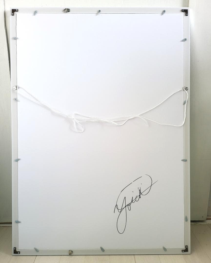 香水 / 抽象画 77×56㎝ B2 額縁セット 原画1点のみ モダンアート