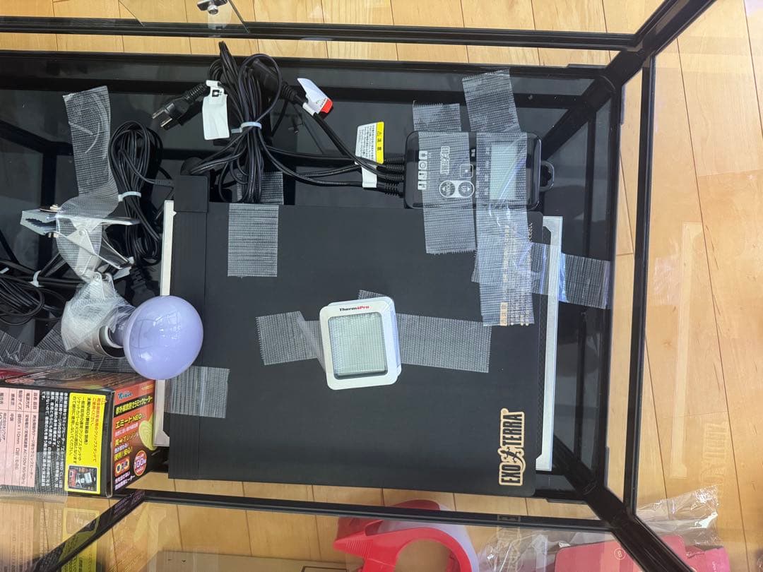 Z*X様 パンテオンブラック9045爬虫類飼育ケージセット