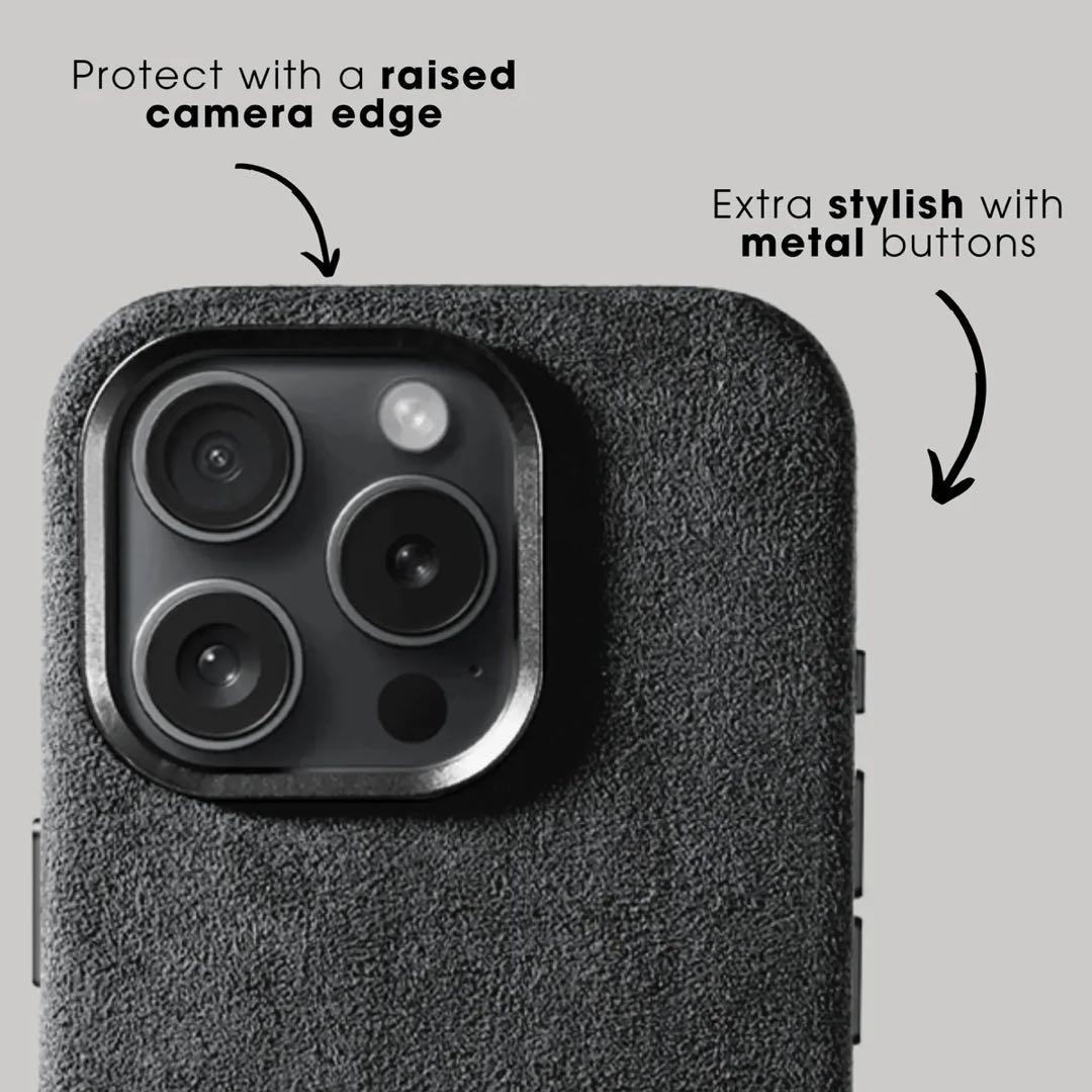 ALCANSIDE 高級スマホケース iPhone16 pro