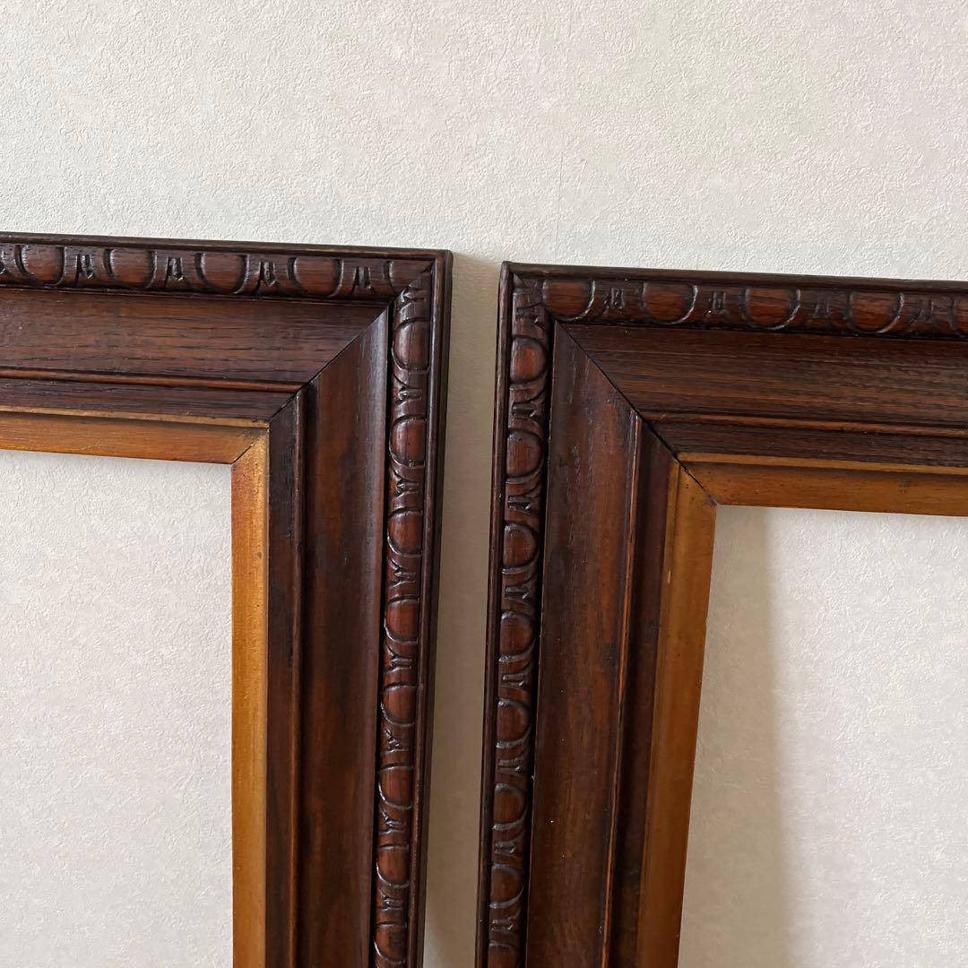 イギリスアンティーク額縁2個