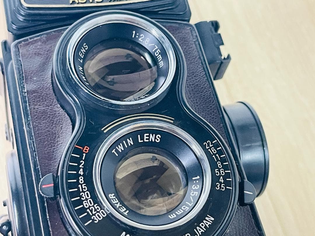 ★希少★テクサ TEXER AUTO MAT 二眼レフ シャッターOK