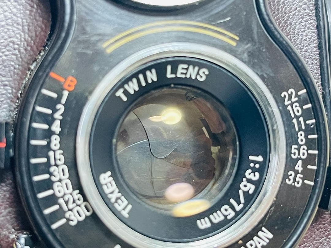 ★希少★テクサ TEXER AUTO MAT 二眼レフ シャッターOK