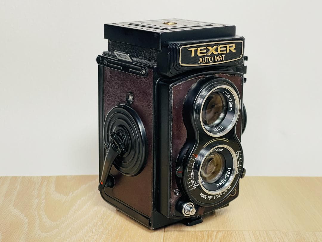 ★希少★テクサ TEXER AUTO MAT 二眼レフ シャッターOK