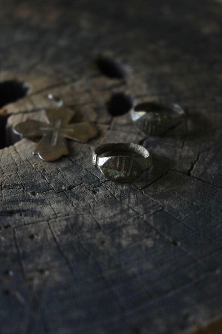 24さま用 ロシアアンティーク　リング 1点　フランスヴィンテージ　古道具