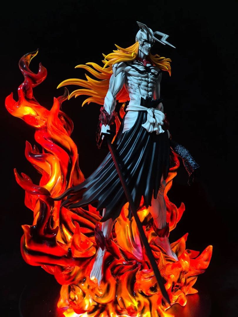 ブリーチ　黒崎一護の完全虚化　ガレージキッド　フィギュア　完成品