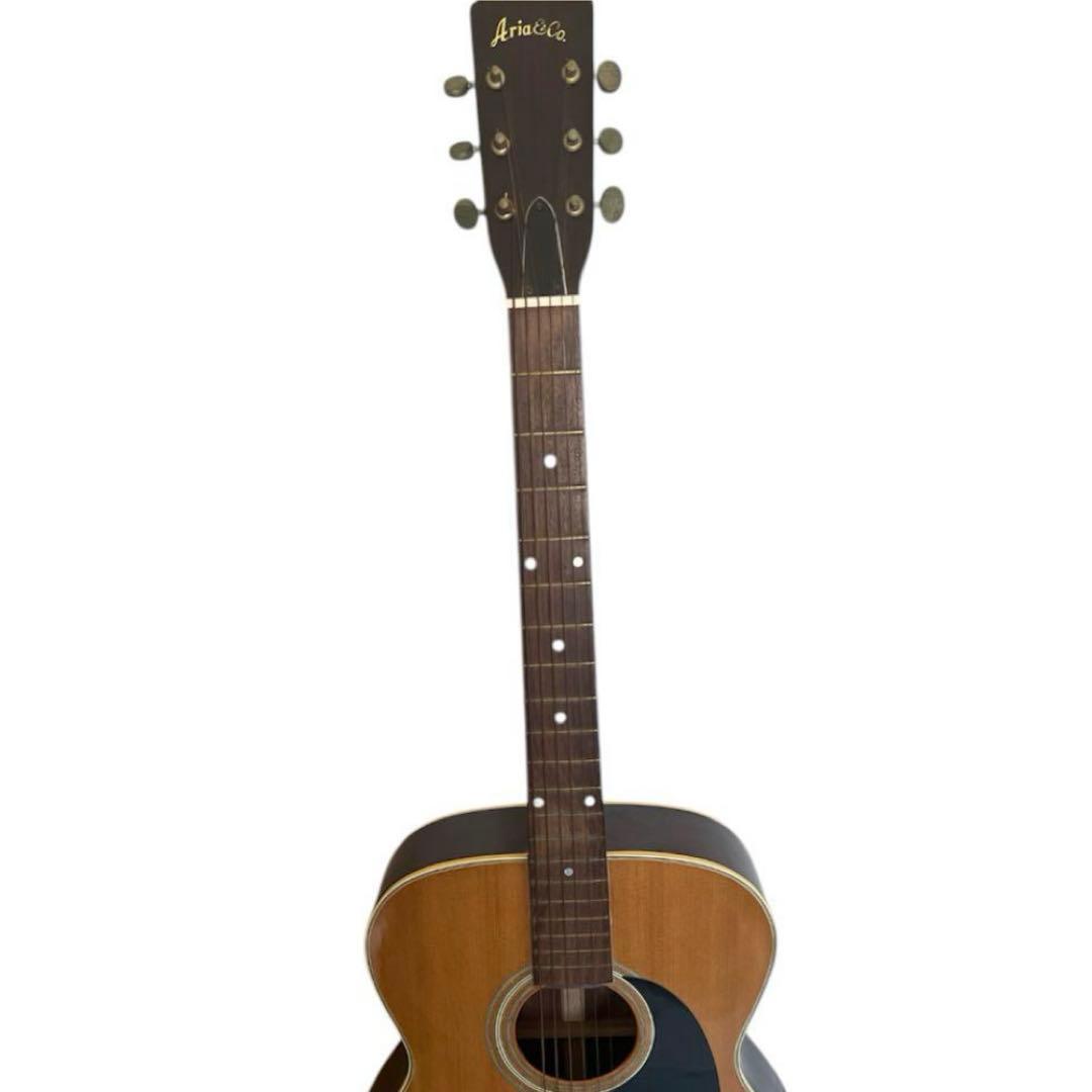 【美品】Aria&CoアコースティックギターJAPANヴィンテージ