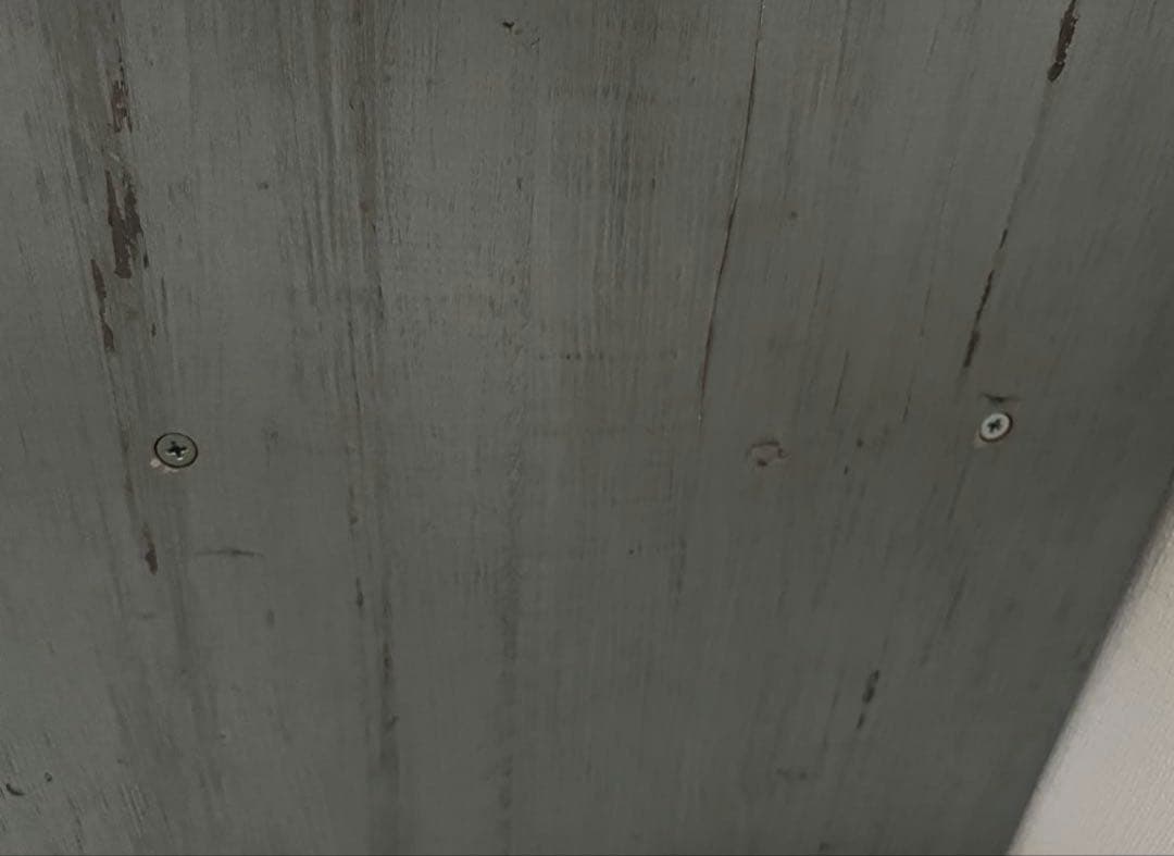 最終お値下げ　白井産業 フレンチシャビーキャビネット BL&WH