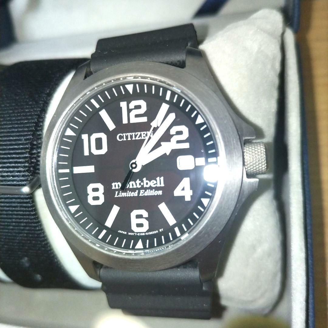 シチズン プロマスター モンベル コラボ　E168-s113482 美品