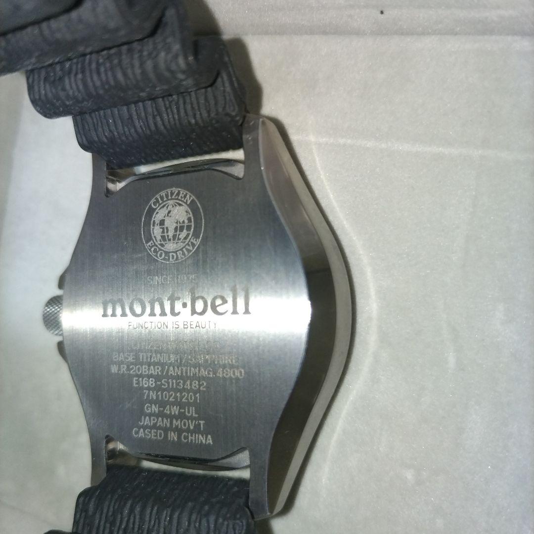 シチズン プロマスター モンベル コラボ　E168-s113482 美品